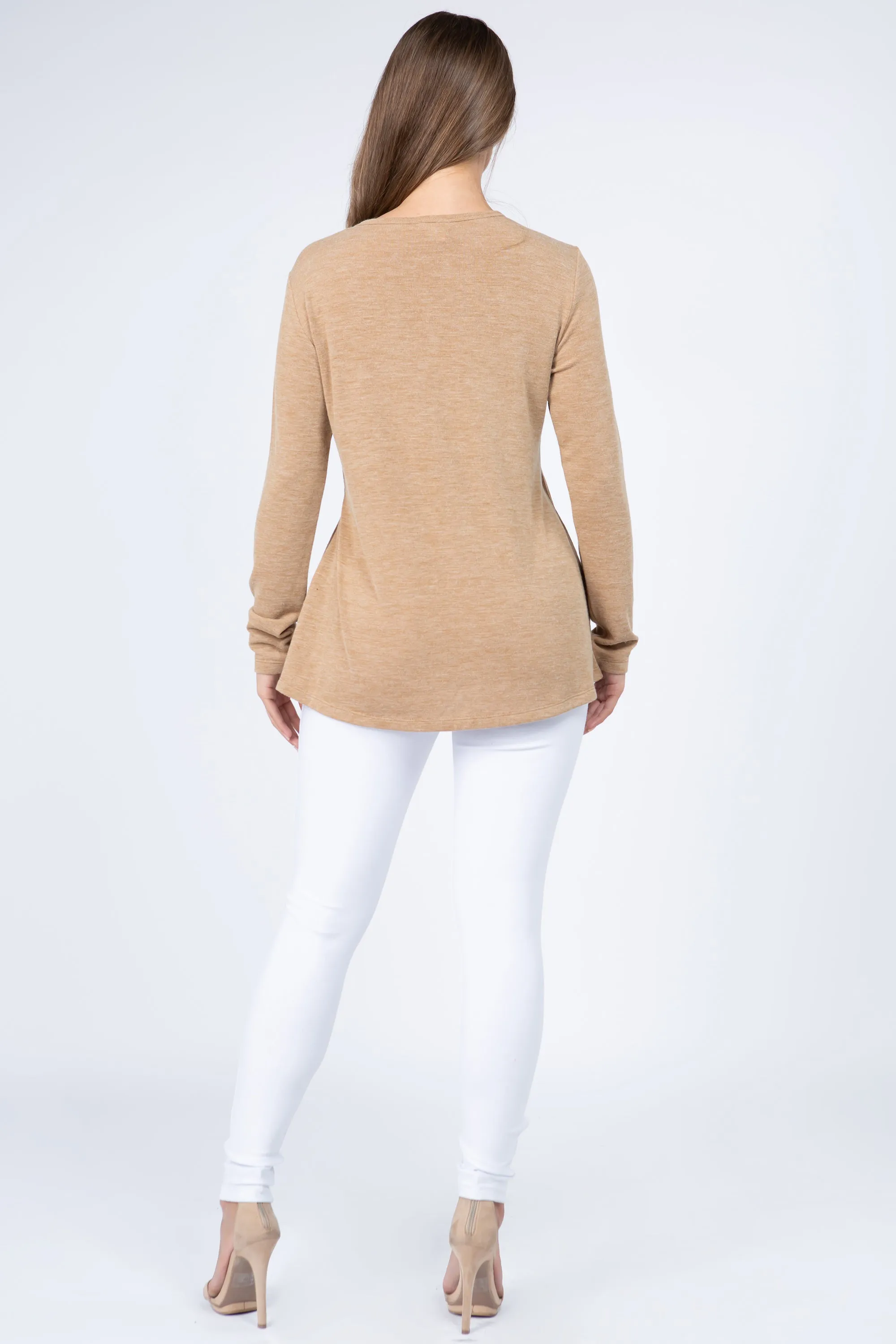 It's a Wrap Surplice Long Sleeve Top