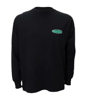 Japan Line Long-Sleeved T-Shirt Patch Black