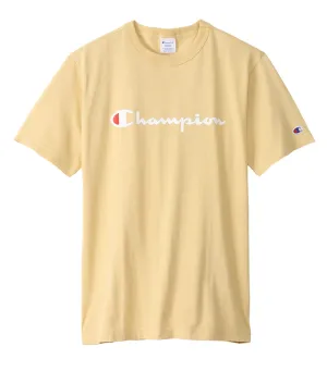 Japan Line Short Sleeve T-shirt Light Yellow