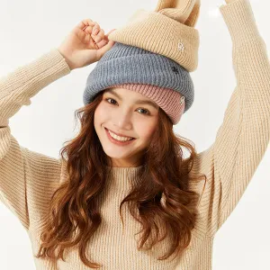 Japan Stock  Winter Warm Beanie Cap Wool Heated Knit Hat