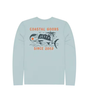 Jetty Mens Billfish Uv Long Sleeve Tee