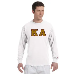 Kappa Alpha Champion Long-Sleeve Tee - Champion CC8C - TWILL