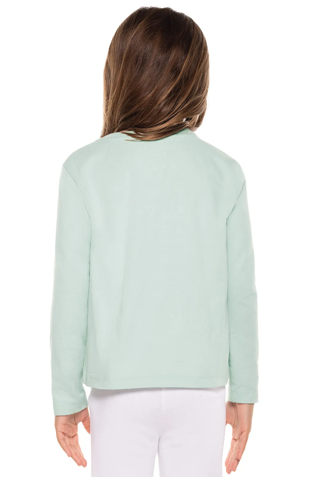 Kid's Coco Plum Everyday Long Sleeve T-Shirt | Misty Aqua