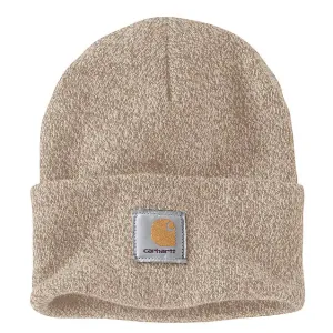 Knit Cuffed Beanie - Flaxseed / Oat Milk Marl