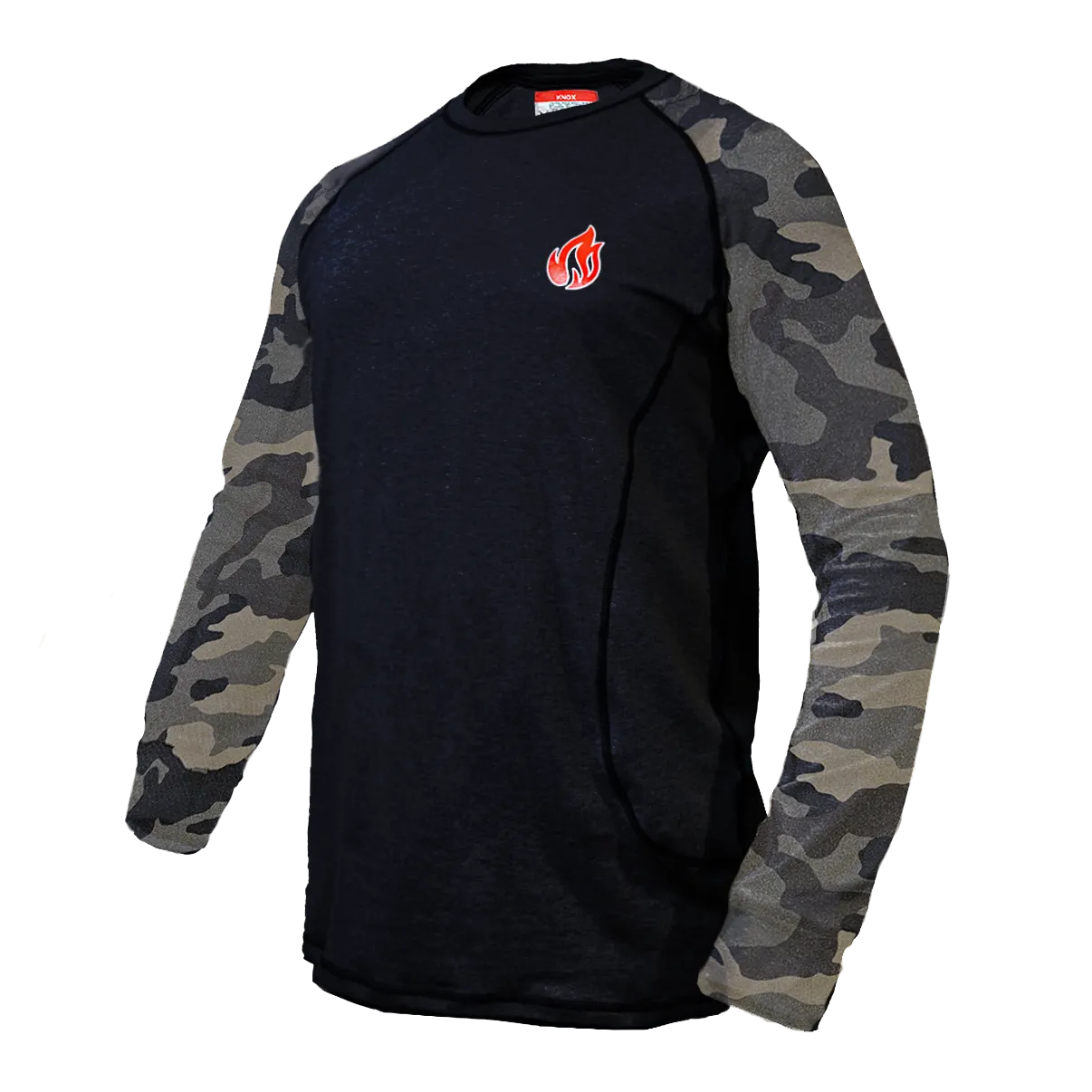 Knox FR Long Sleeve Crew Shirt - Camo