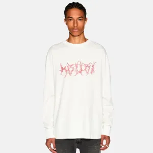 Ksubi Vintage White Sabbath Biggie LS T-Shirt