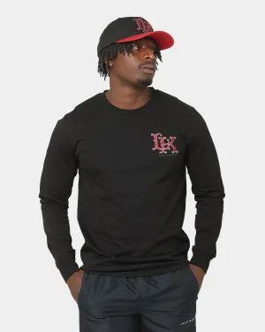 Last Kings Regalia Monogram Long Sleeve T-Shirt Black