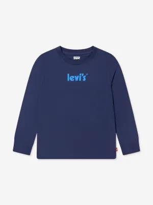 Levi's Wear Boys Poster Logo Long Sleeve T-Shirt