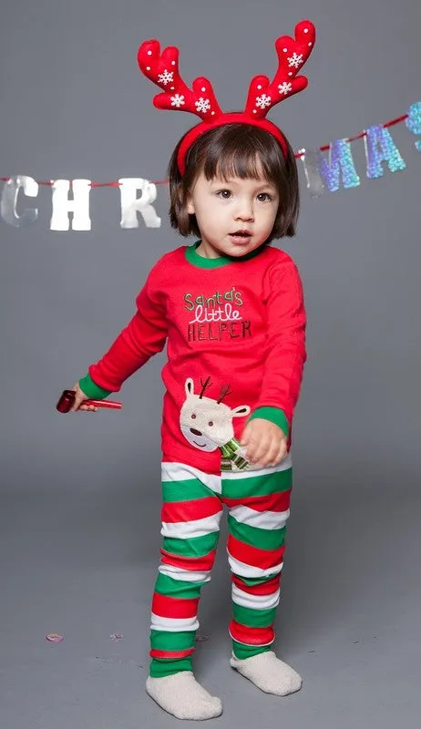 Little Rudolph Long Sleeve Pajama