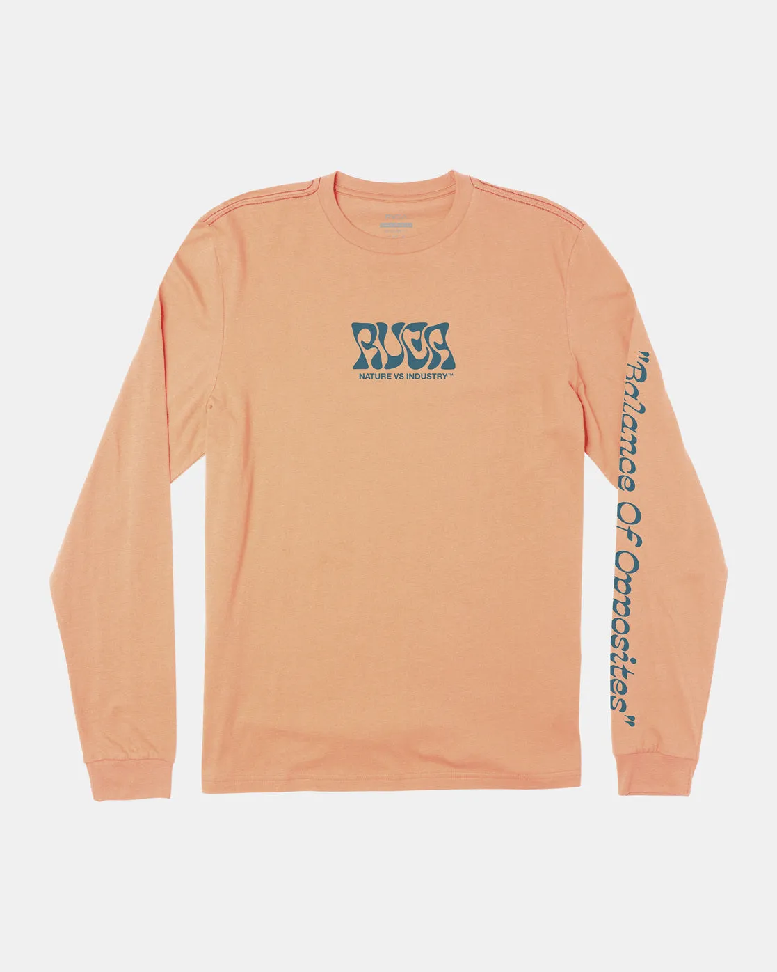 Local Biz Long Sleeve Tee - Light Peach