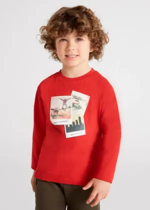 Long Sleeve Interactive T-shirt Boy | Mayoral