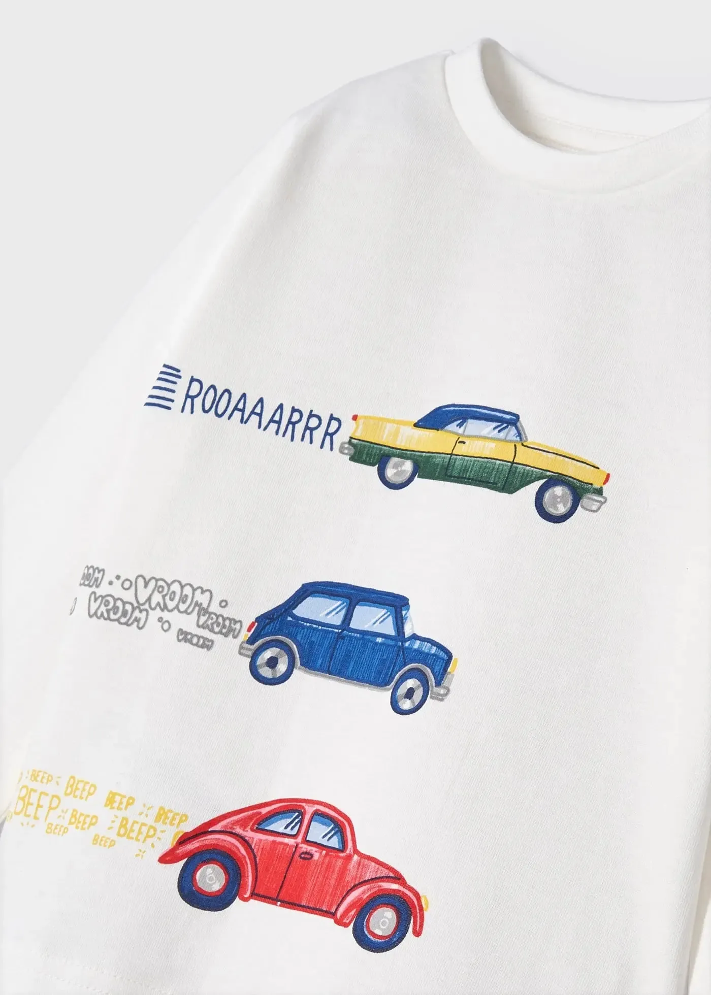 Long Sleeve Vehicles T-shirt Baby Boy | Mayoral