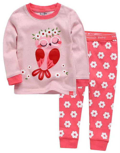 Love Owl Long Sleeve Pajama