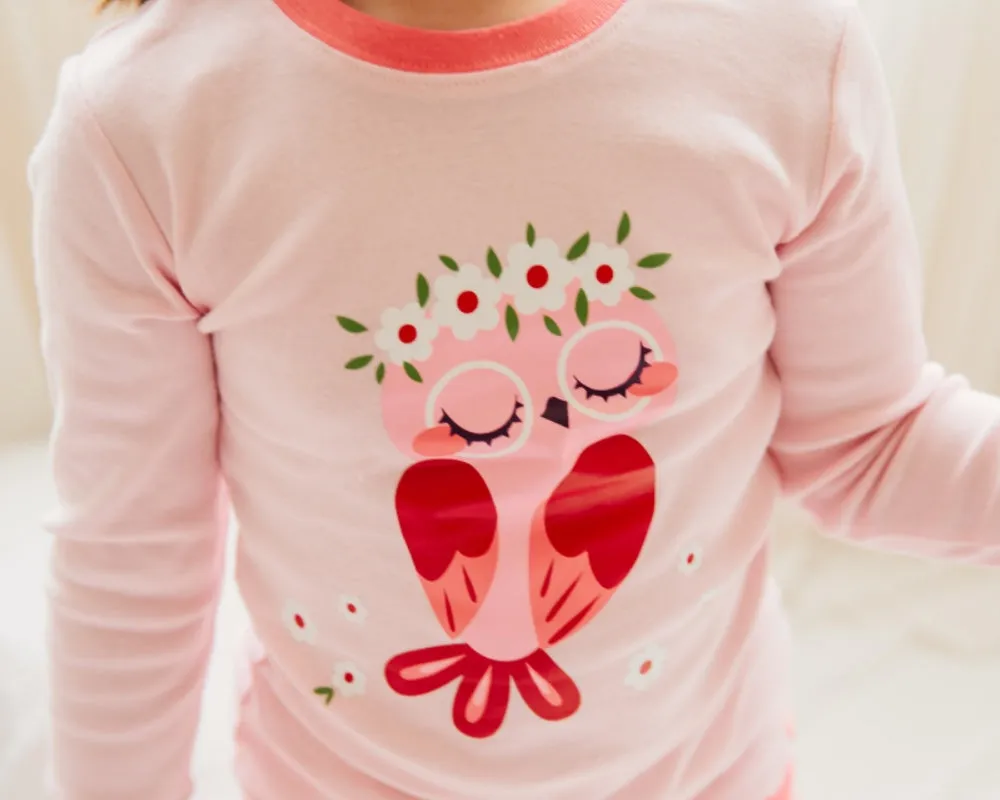 Love Owl Long Sleeve Pajama