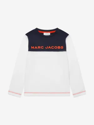 MARC JACOBS Boys Organic Cotton Long Sleeve T-Shirt