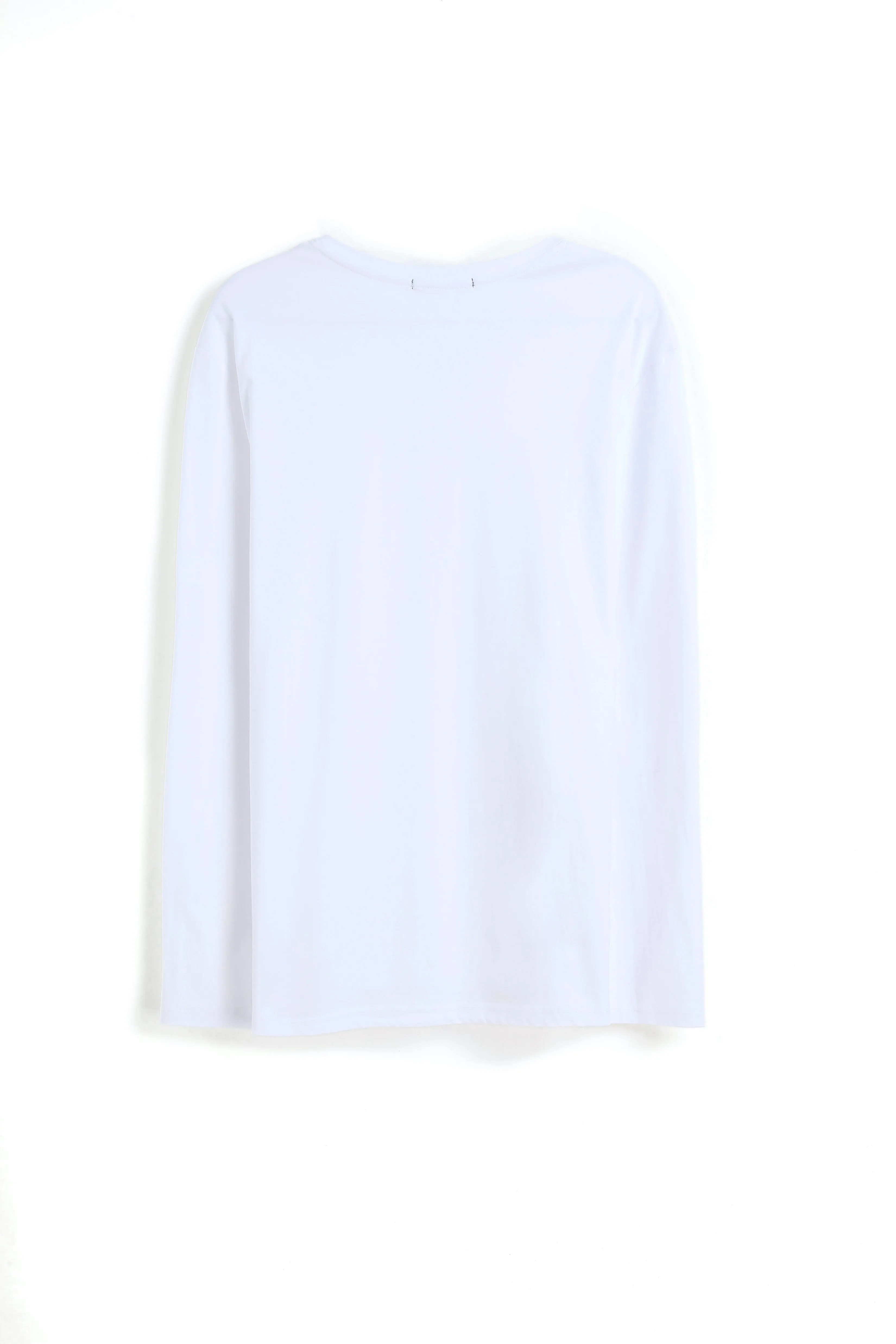 Men Crew-Neck Cotton Long Sleeves