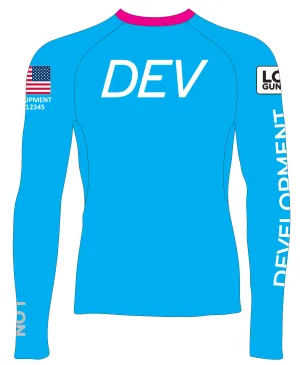 MEN TECH-TEE TOP LONG SLEEVE AQUA | DEV PRODUCT | PSNLZ'D