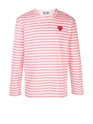 Men's Bright Striped Long Sleeve T-Shirt