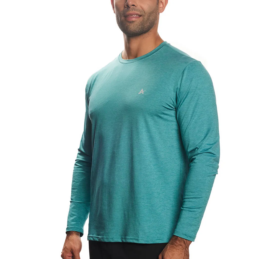 Men's Cooling Crew Neck Long Sleeve T-Shirt