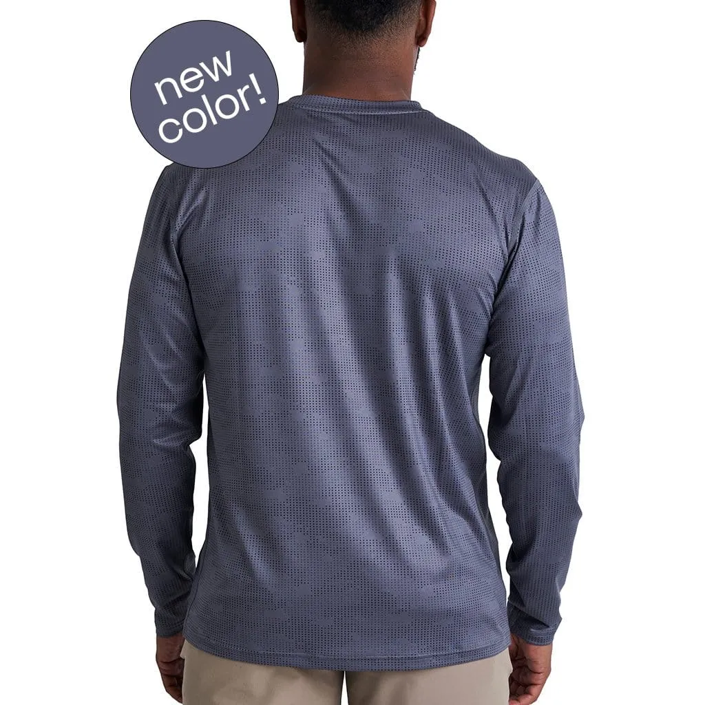 Men's Cooling Crew Neck Long Sleeve T-Shirt