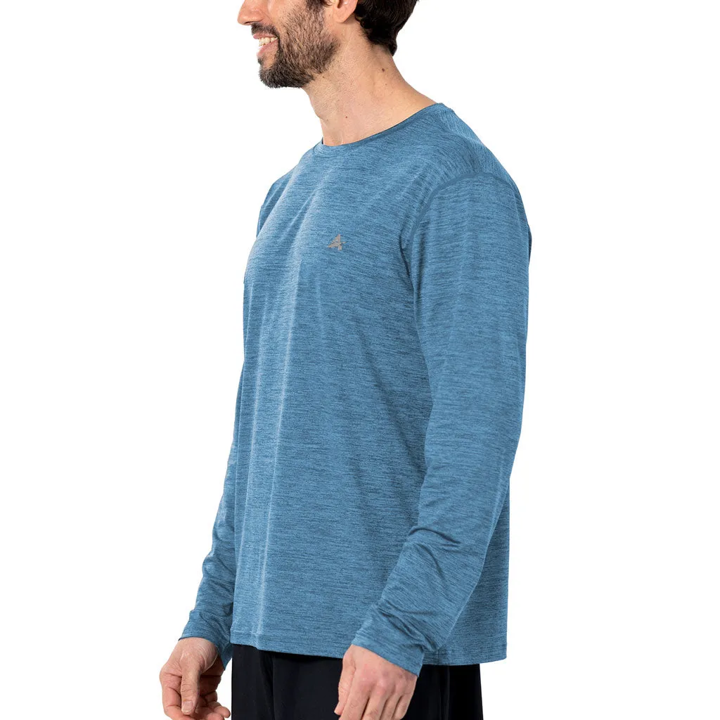 Men's Cooling Crew Neck Long Sleeve T-Shirt