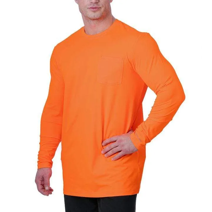 Men's Cooling Pocket Workwear Long Sleeve T-Shirt - CLOSEOUT