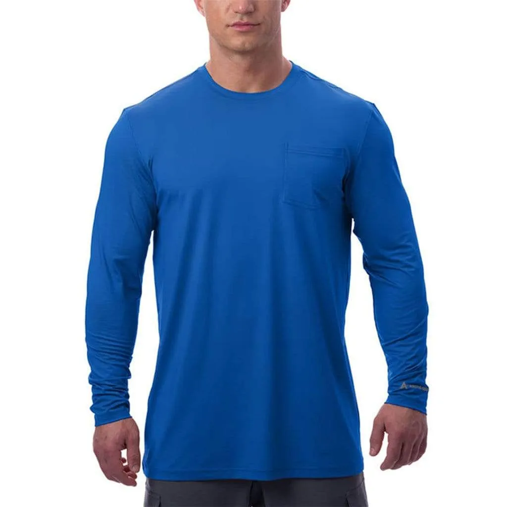 Men's Cooling Pocket Workwear Long Sleeve T-Shirt - CLOSEOUT