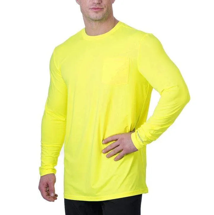 Men's Cooling Pocket Workwear Long Sleeve T-Shirt - CLOSEOUT