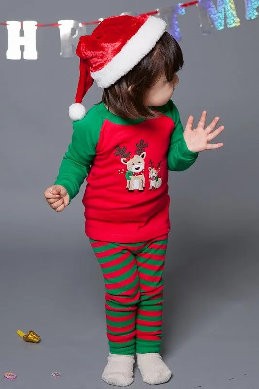 Merry Rudolph Long Sleeve Pajama