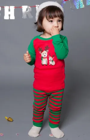 Merry Rudolph Long Sleeve Pajama