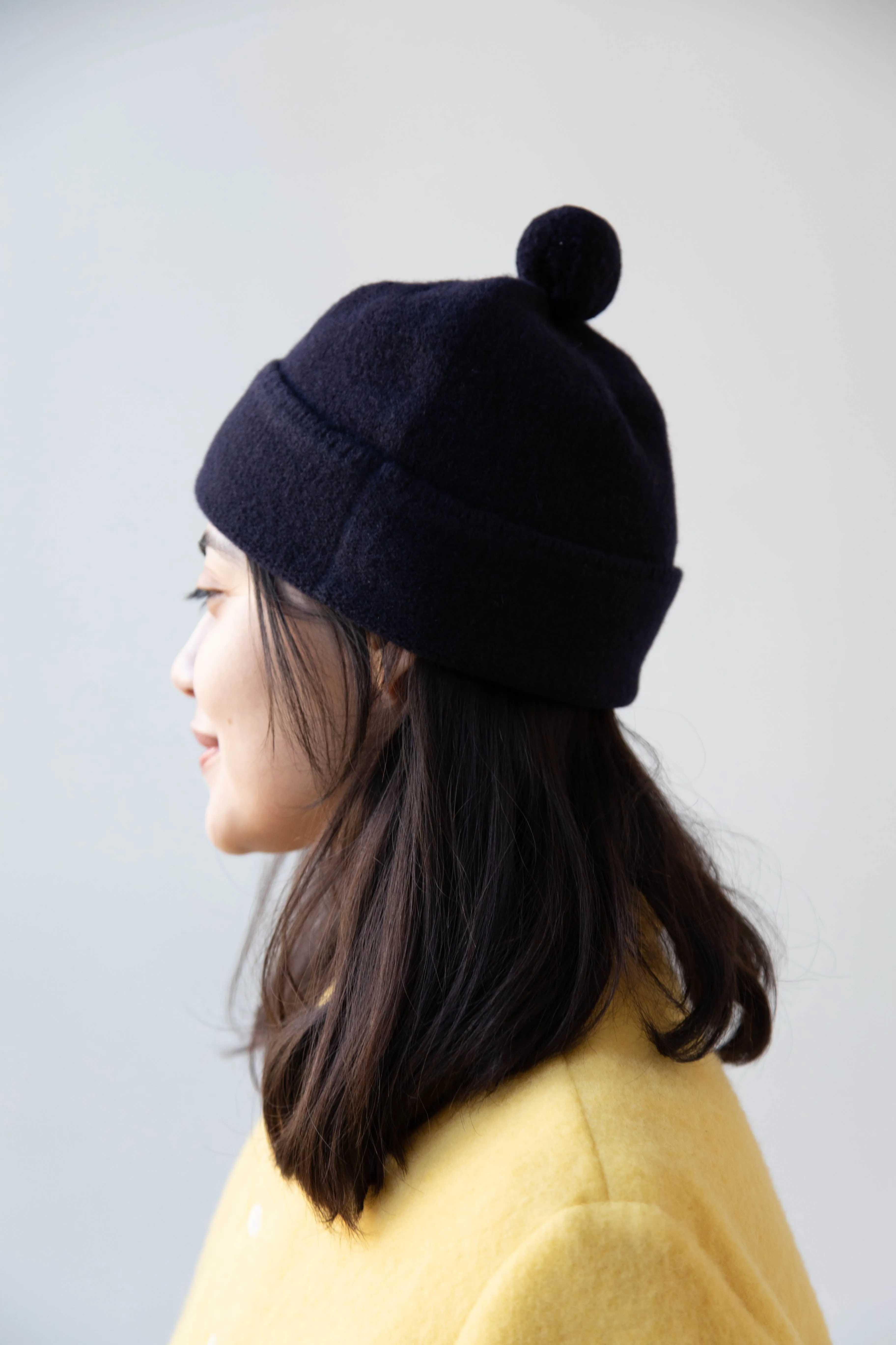 MHL | Felted Hat in Dark Navy