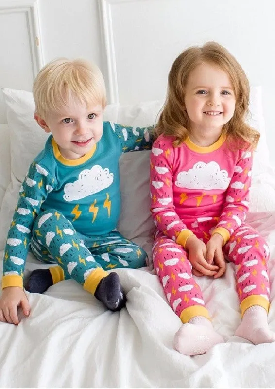 Mint Thunder Long Sleeve Pajama