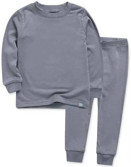 Modal Long Sleeve Pajama (Beige/Dark Brown/Grey/Charcoal/Black)