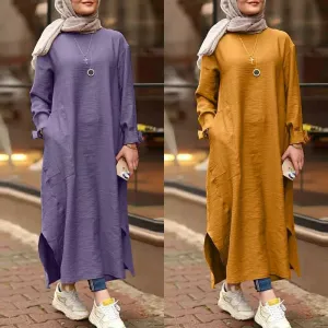 Modest Turkish Style Long Tunic Top - MT100