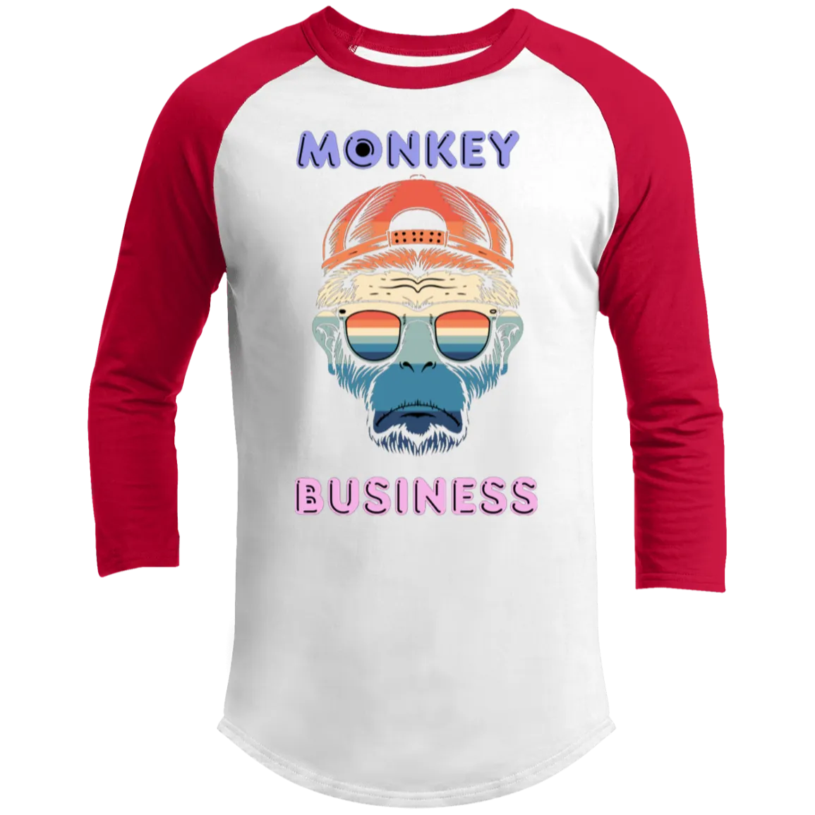 Monkey Business T200 3/4 Raglan Sleeve Shirt