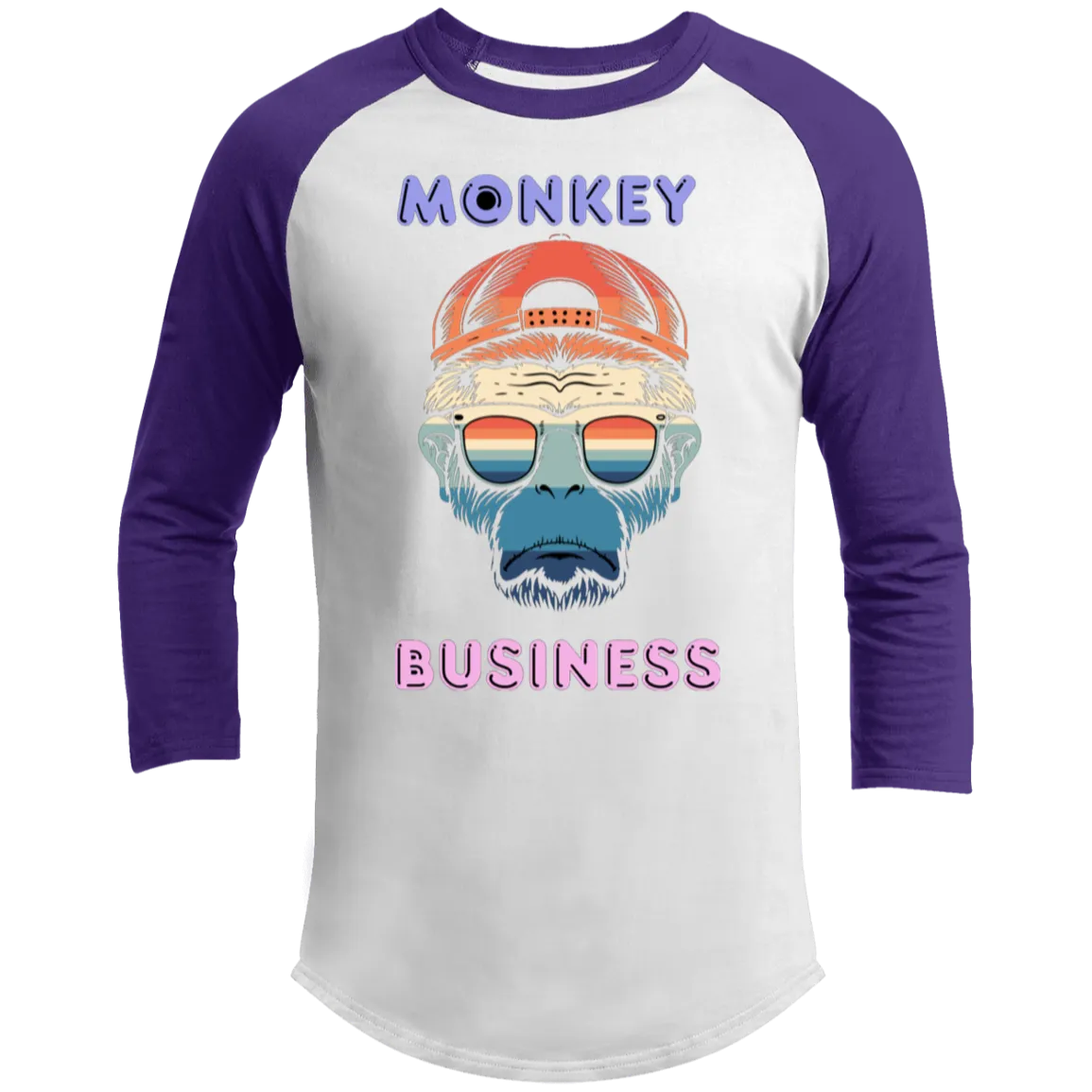 Monkey Business T200 3/4 Raglan Sleeve Shirt