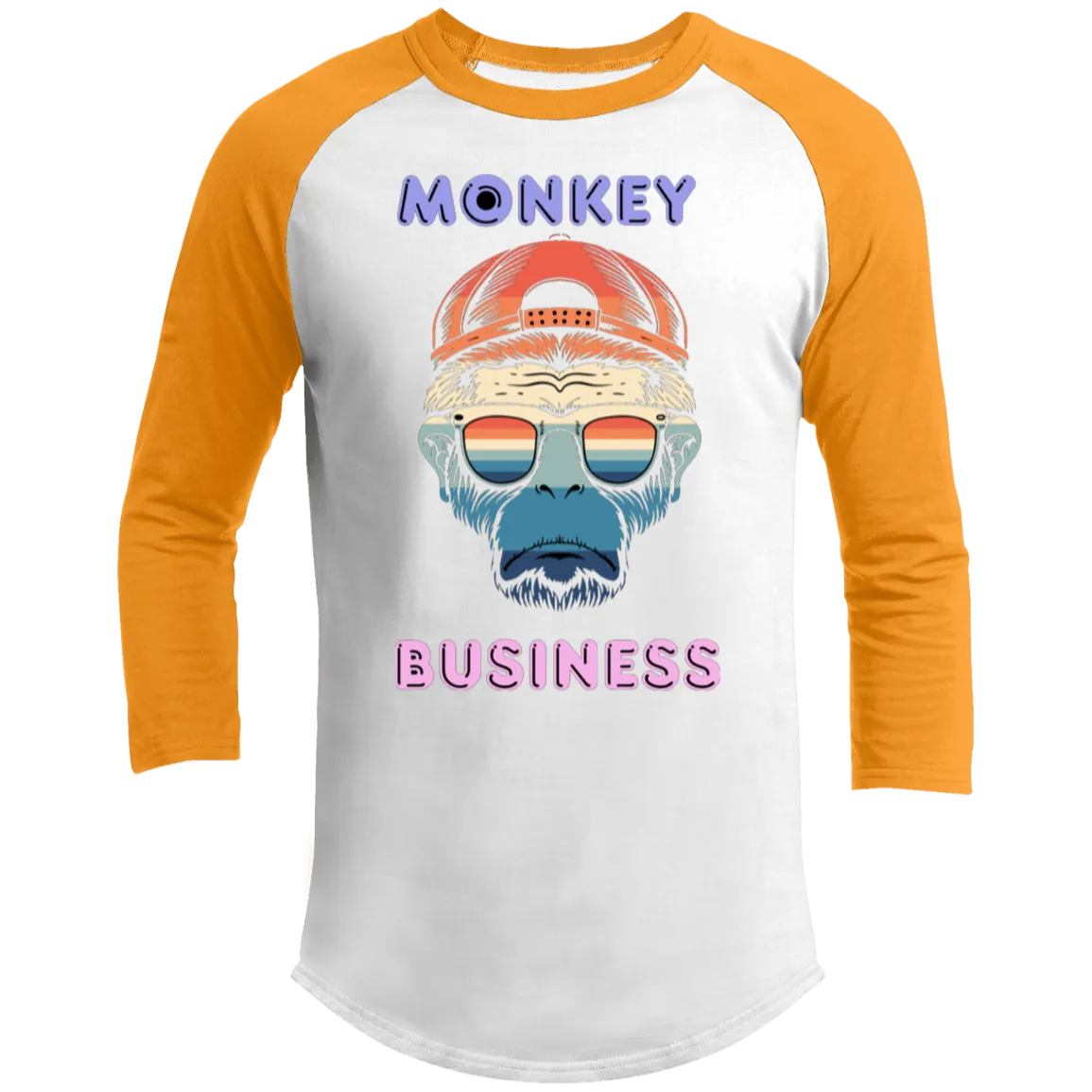 Monkey Business T200 3/4 Raglan Sleeve Shirt