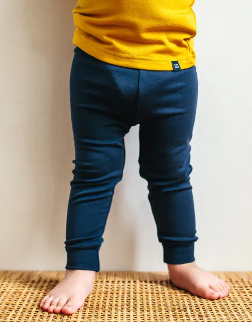 Mustard & Blue Modal Raglan Long Sleeve Pajama