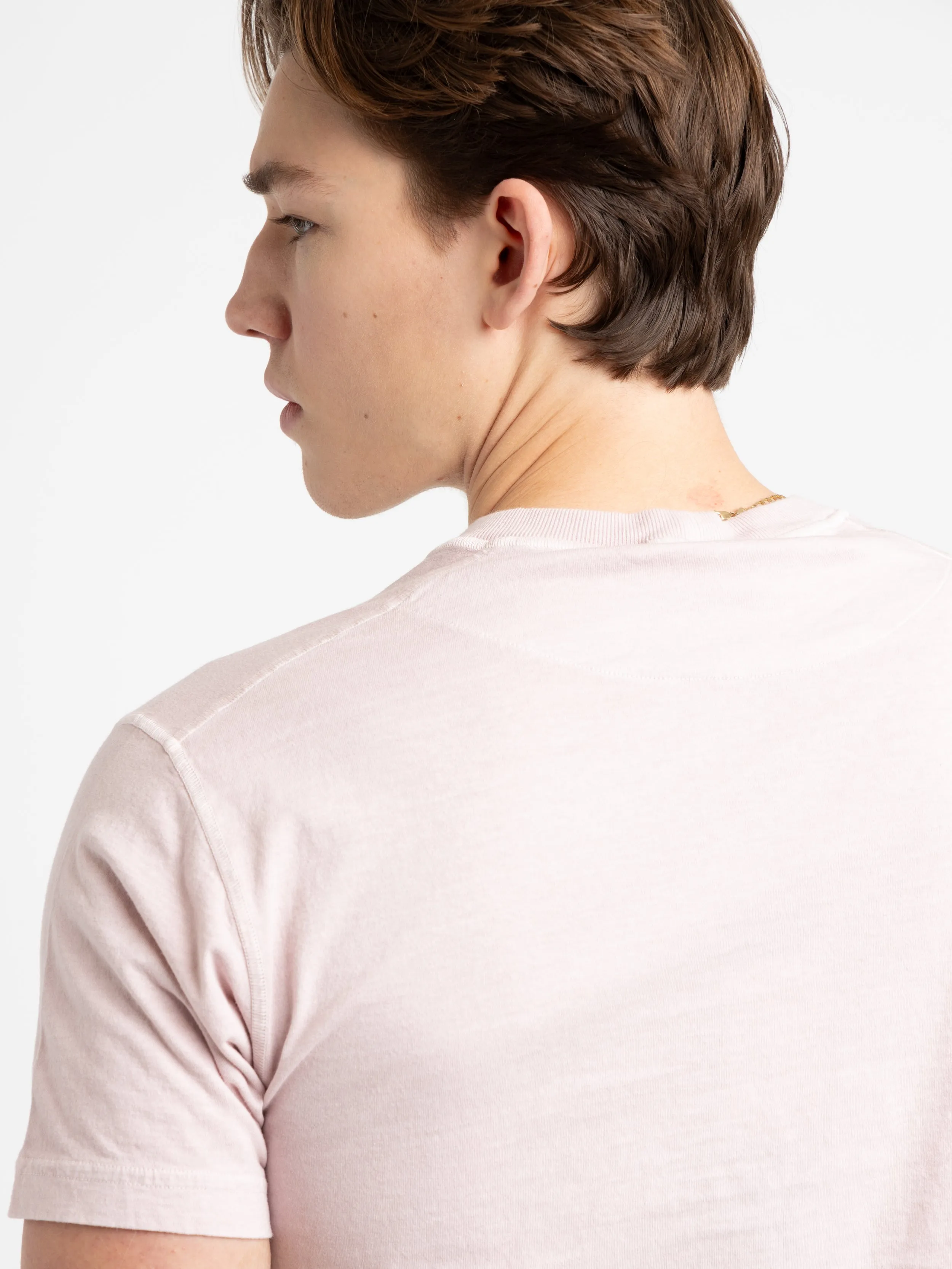 Muted Pink Cotton T-Shirt