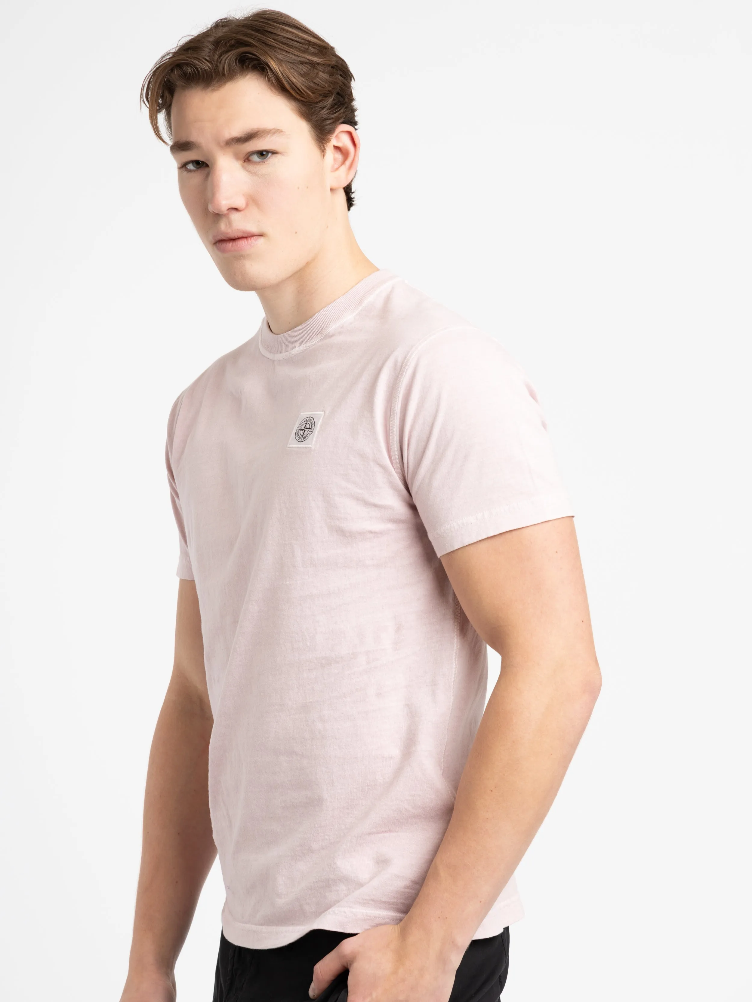 Muted Pink Cotton T-Shirt