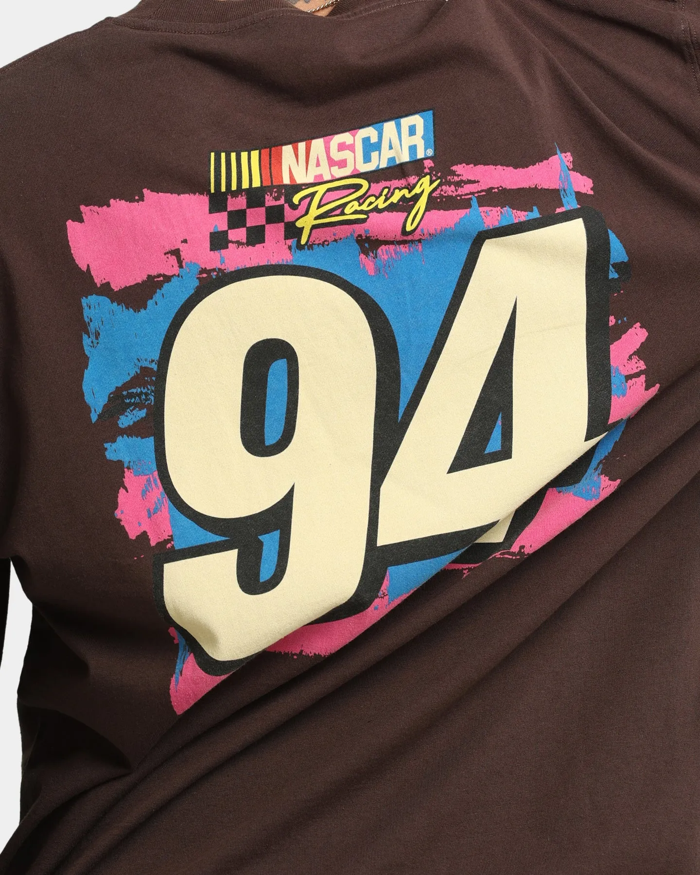 NASCAR NASCAR Team '94 Long Sleeve T-Shirt Chocolate Brown