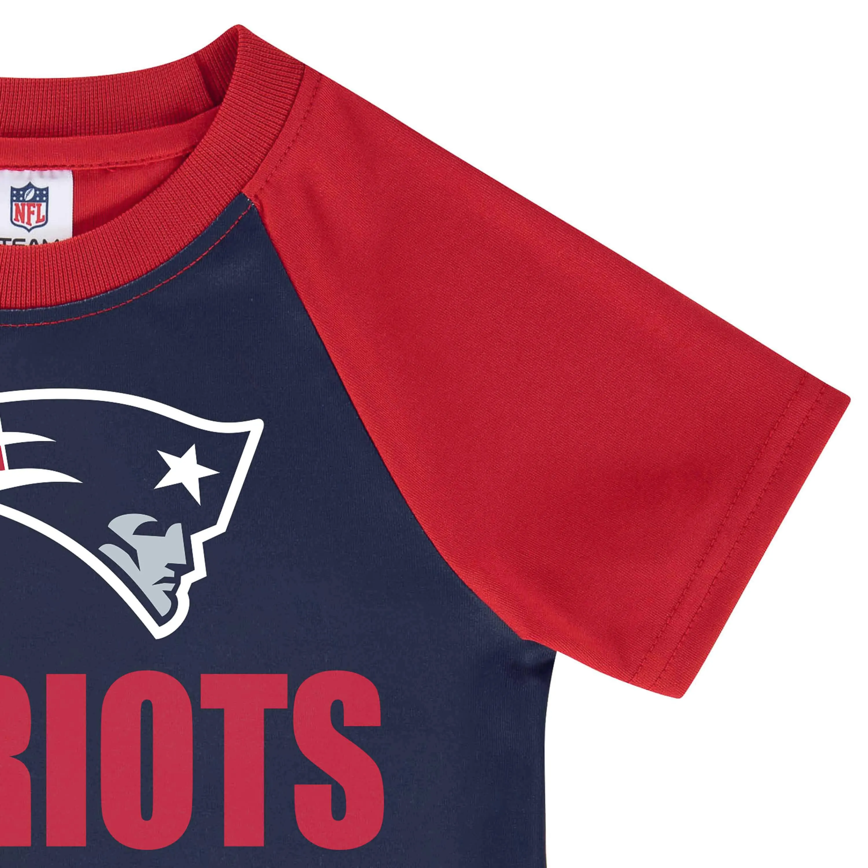 New England Patriots Toddler Boys Short Sleeve Tee Shirt