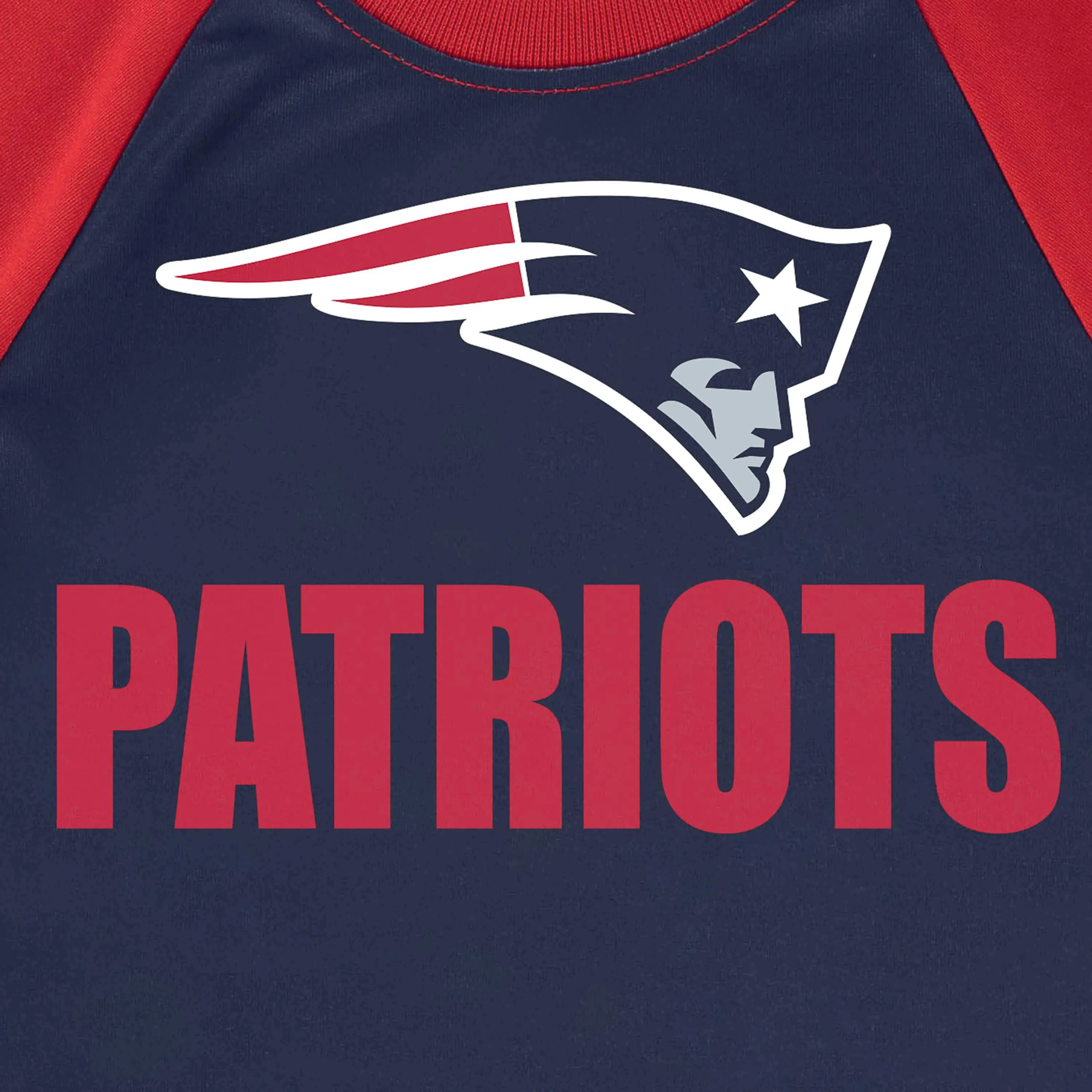 New England Patriots Toddler Boys Short Sleeve Tee Shirt