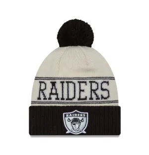 New Era 2023 Las Vegas Raiders Cold Weather Historic Pom Knit