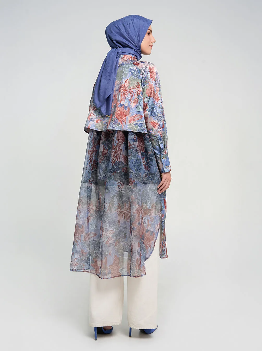 NIANA LAYERED TUNIC FROST