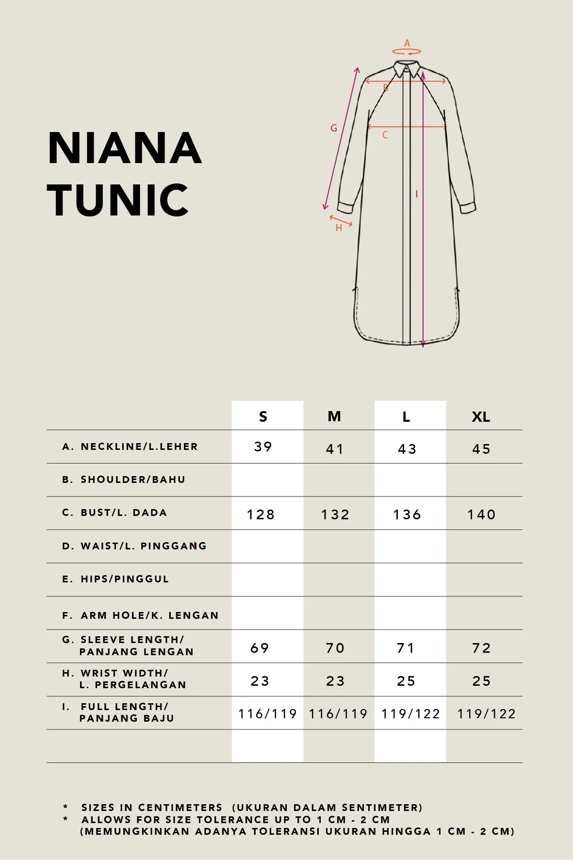 NIANA LAYERED TUNIC TERRACOTTA RUST