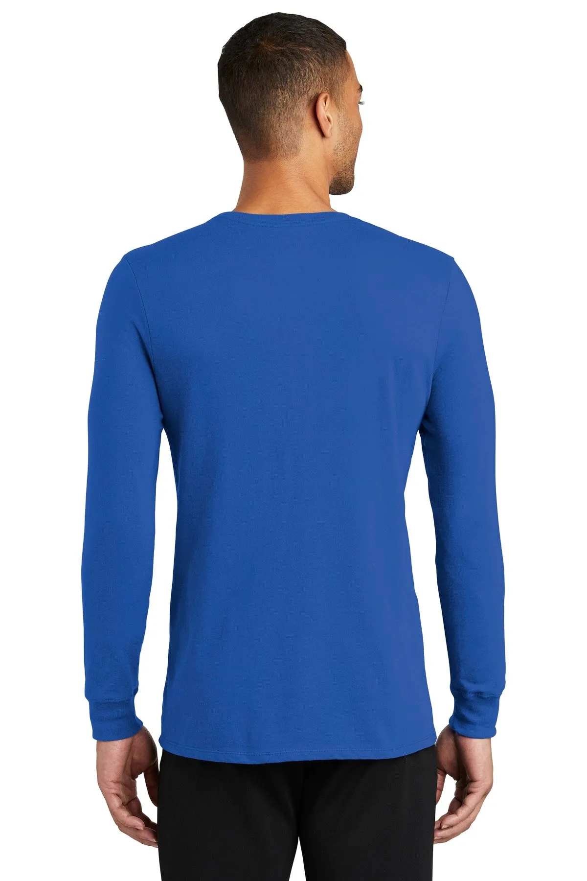 Nike Dri-FIT Cotton/Poly Long Sleeve Tee. NKBQ5230