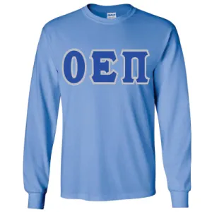 Omicron Epsilon Pi Long-Sleeve Shirt - G240 - TWILL