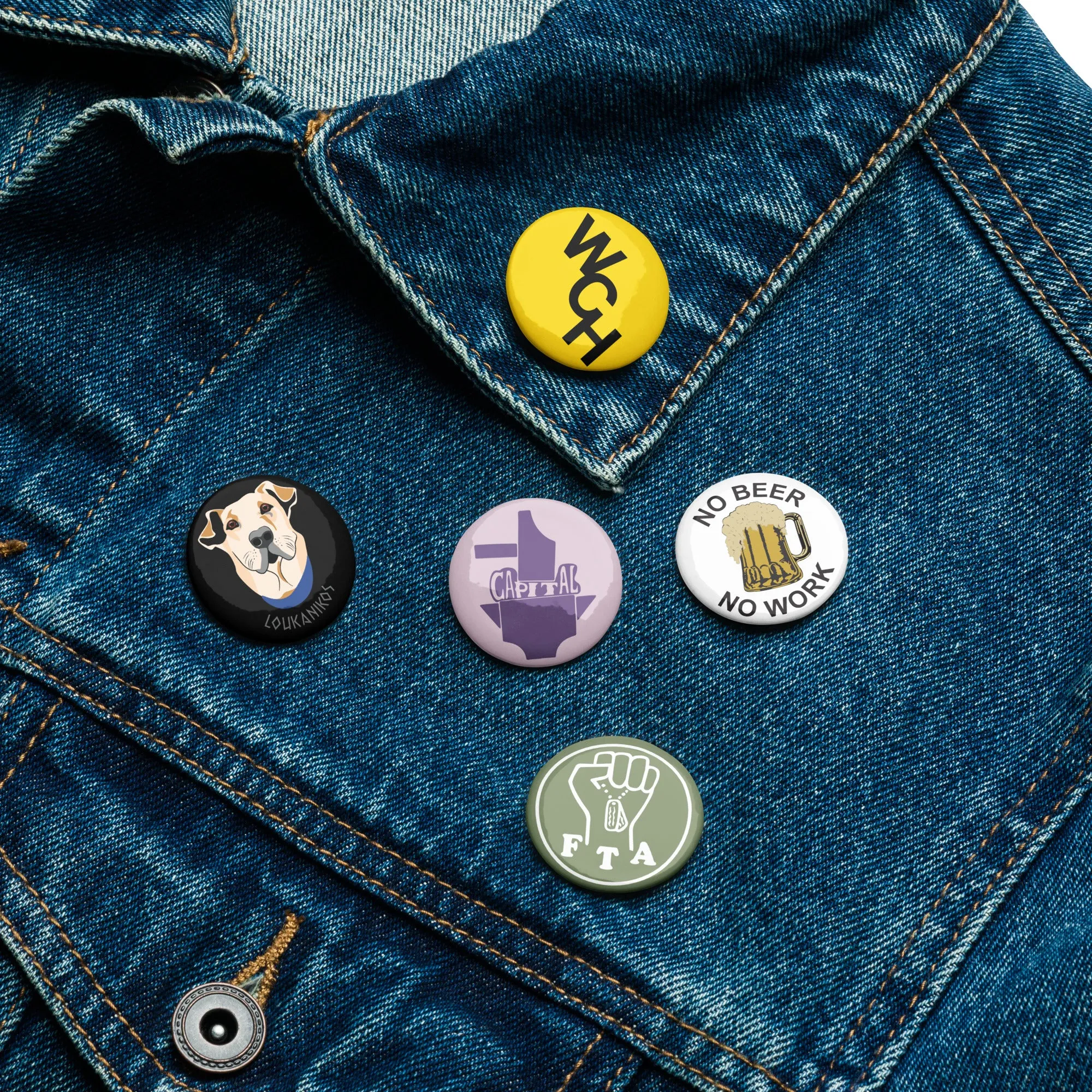 People's History Pin Button Pack