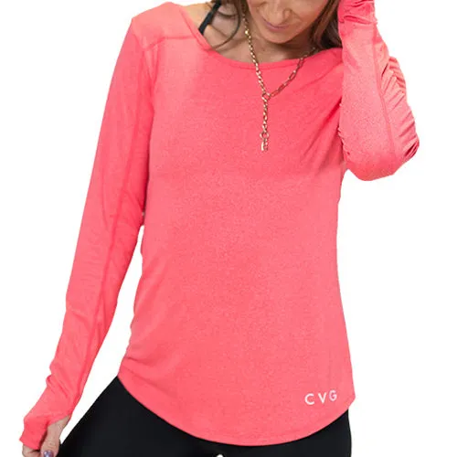 Performance Long Sleeve Shirt | Watermelon